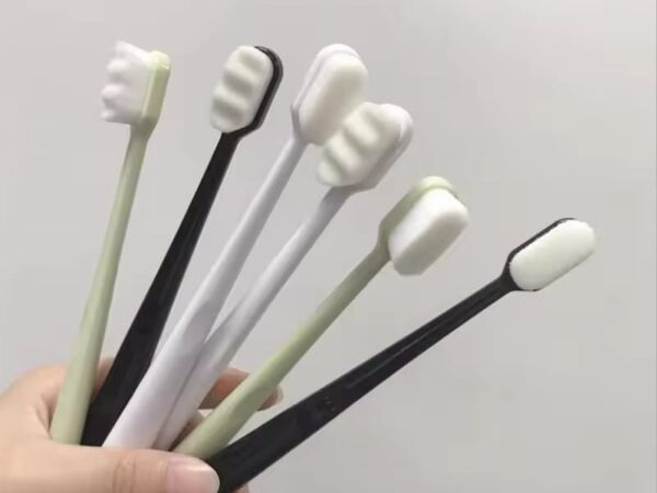 Ultra Soft Toothbrush  Nano Bristle Adult Tooth Brush Teeth Deep Cleaning Portable Travel Dental Oral Care Brush