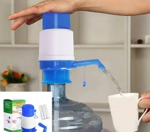 Manual Water Pump For 19 Liter Cans Large Blue & White - Bottle Water Pump Dispenser